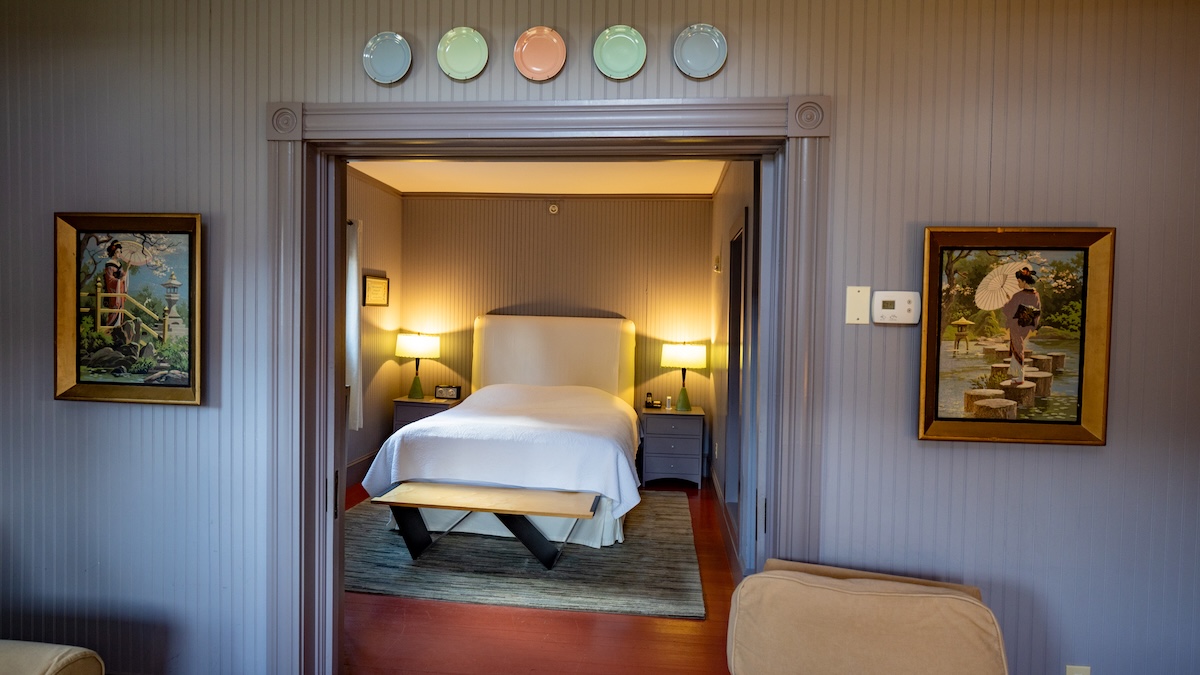 The Porches Inn Bedroom