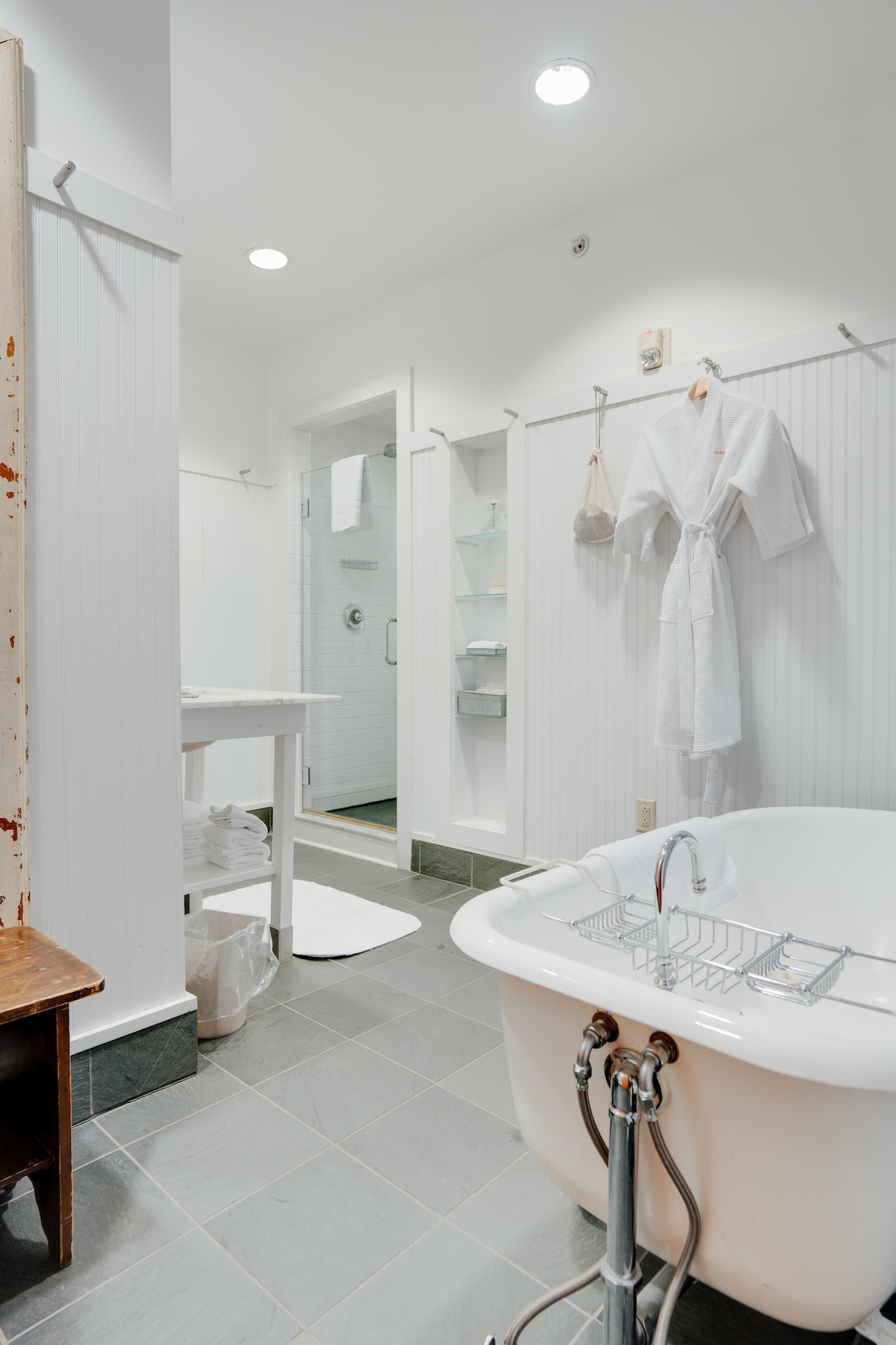 The Porches Inn Bathroom