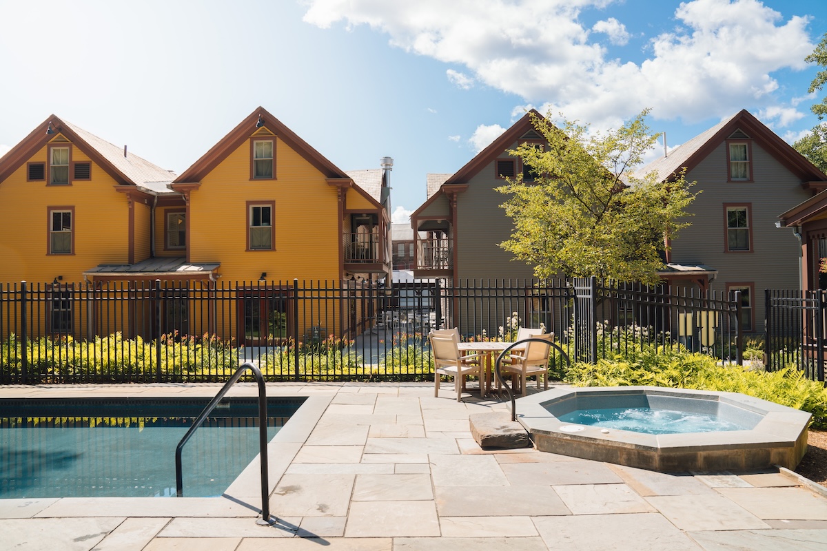 The Porches Inn Hot Tub