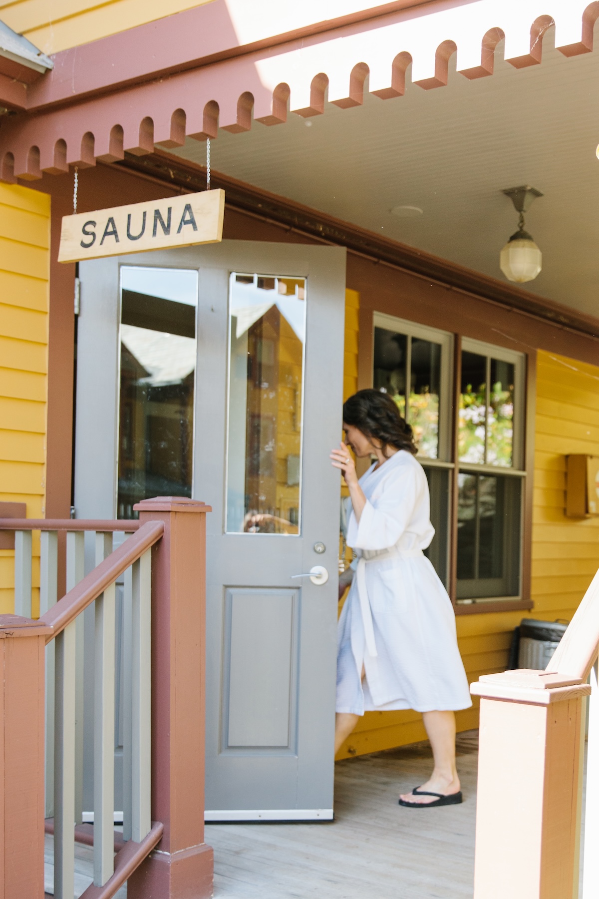 The Porches Inn Sauna
