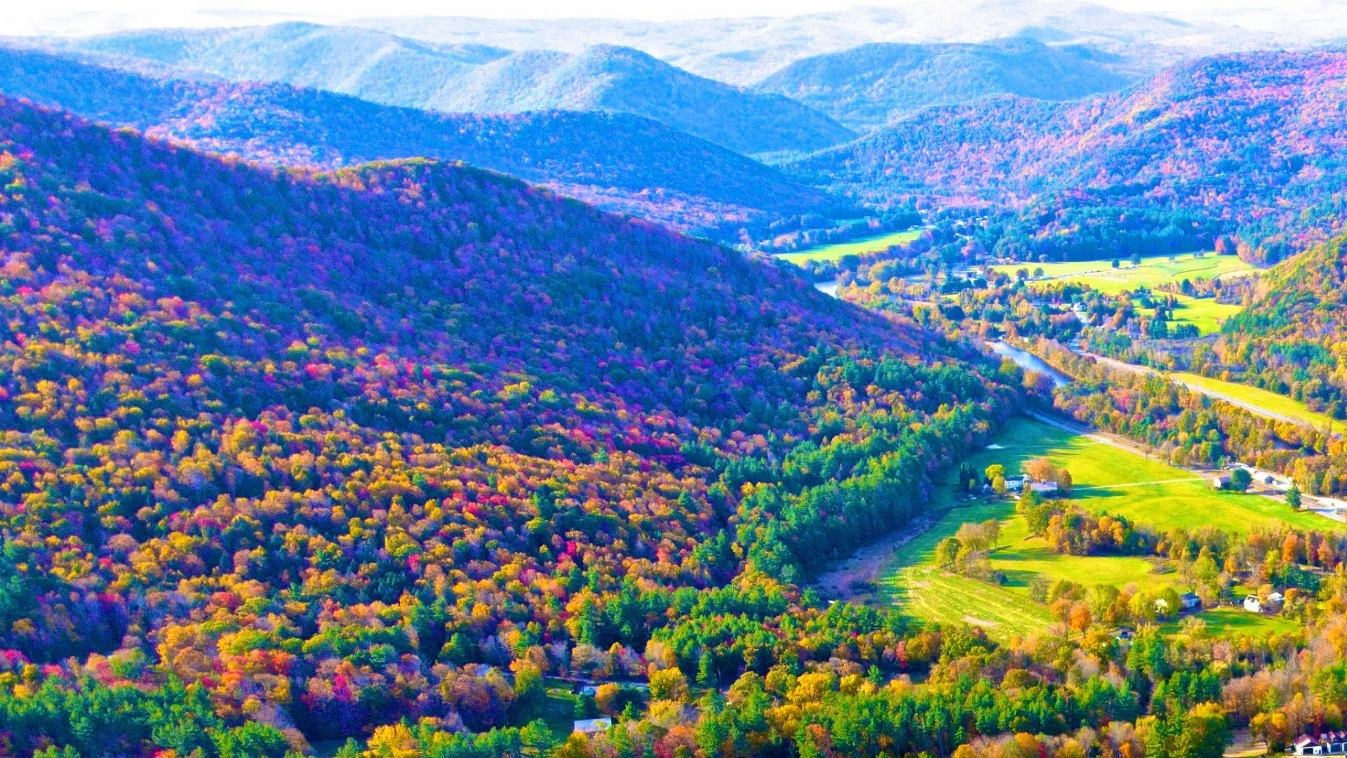 Berkshire East Mountain Resort Fall