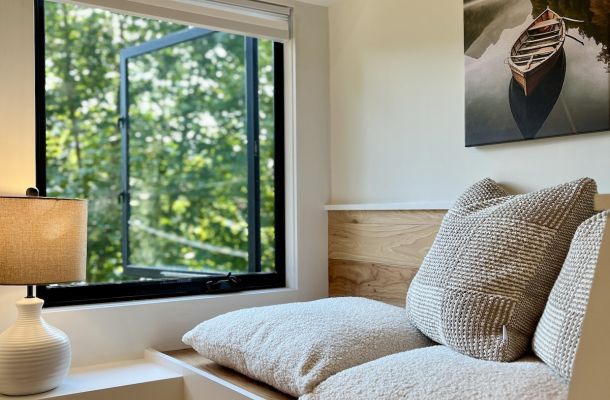 Shelburne Falls Firehouse Studios Window Seat