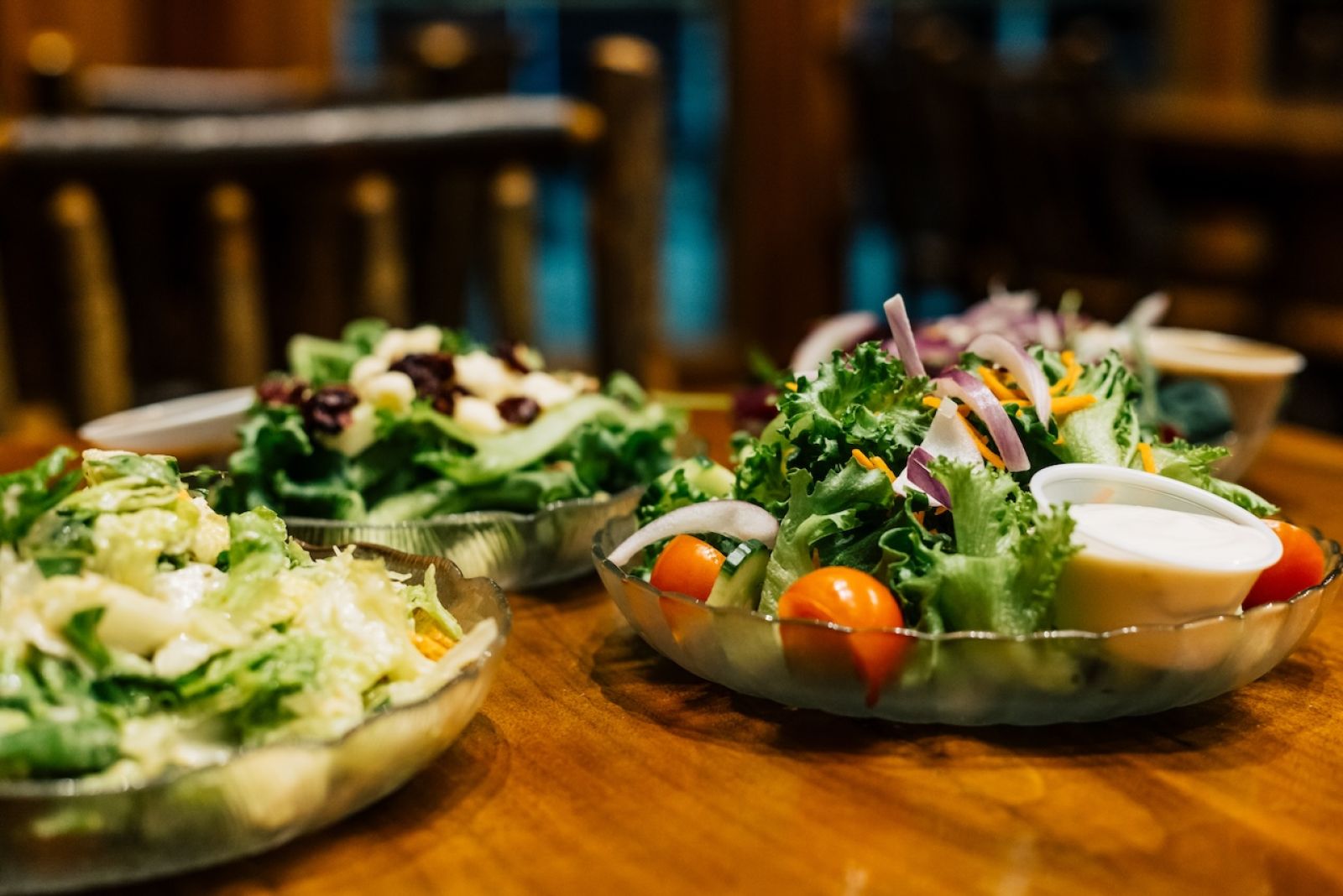 Fresh Salads at the Crazy Horse Bar and Grill